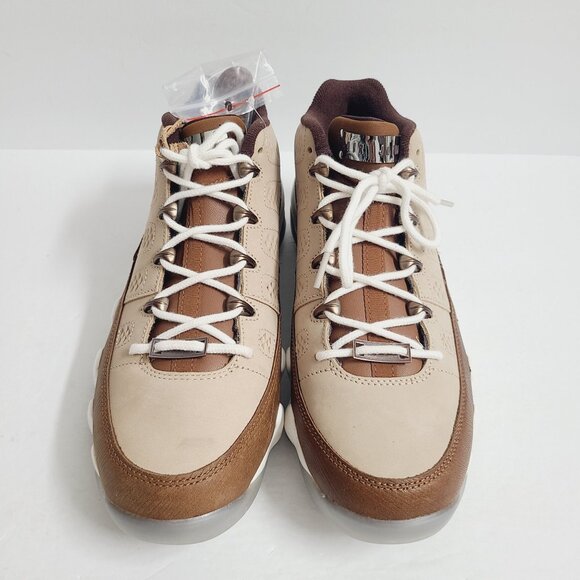 NEW Nike Air Jordan 9 G Golf Shoes Masters Woodgrain FN6929-200 Size 10 Brown #1 main image 5